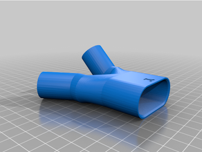 conecteur respirateur filtro 3d print model - Mito3D