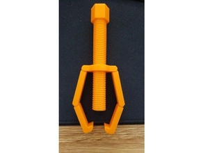 pulley remover puller pully 3d print model - Mito3D