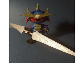 ranx capitaine ninja samouraï 3d print model - Mito3D