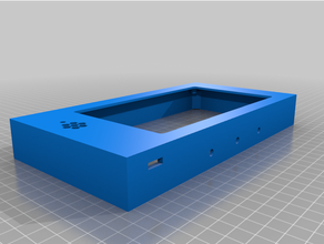 7 inch paneldue holder blv mgn cube 7i 3d print model - Mito3D