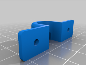 Joan özelleştirilmiş boru klips kablo özelleştirici 3d print model - Mito3D