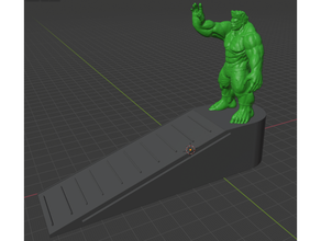 Hulk Tür 3d print model - Mito3D