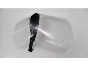 face shield covid-19 covidfaceshield faceshield 3d print model - Mito3D