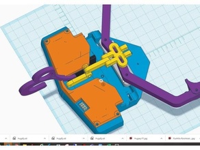 Abraço 150g peso formiga robô batalha robôs fada 3d print model - Mito3D