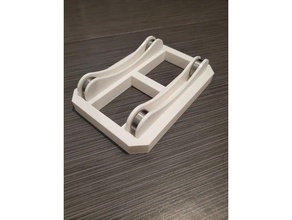 tush base escotilla soporte carrete 3d print model - Mito3D