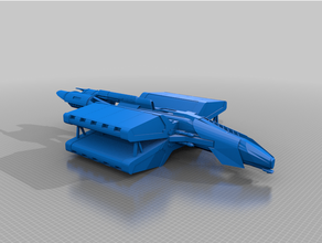 hurr - torkoth gunship babylon 5 babylon5 3d print model - Mito3D