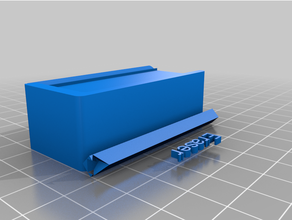 gomme boîte personnalisé 3d print model - Mito3D