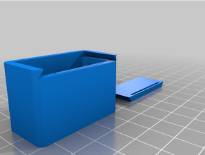 customized boxlidespreg sliding 3d print model - Mito3D