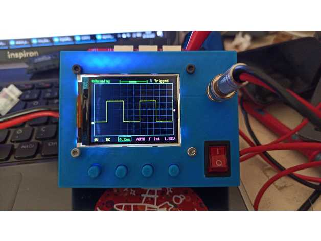 pequeno lab dso138 mini digital osciloscópio 3D print model - Mito3D