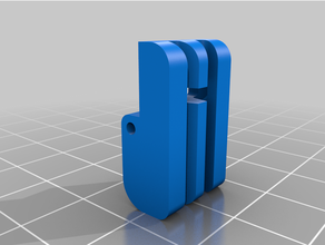 invisible zipper foot bernina sewing machine 3d print model - Mito3D