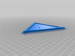 impossible table remix design gift lambda optical illusion 3d print model - Mito3D
