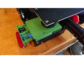ender 3 cassetto fan protettore 3d print model - Mito3D