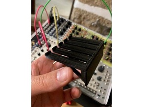 modular sintetizador cabo suporte 3d print model - Mito3D