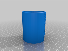 cubobs genitoristomizzati cilindrico litofania personalizzato 3d print model - Mito3D