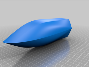 speed boat hull 3d print model - Mito3D