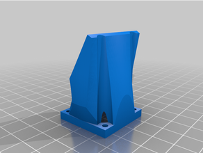 3d printer extruder fan extender printing mount 3d print model - Mito3D