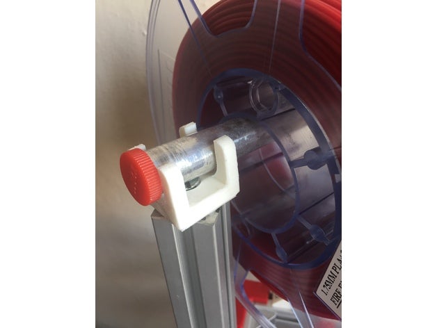 25x25 sigma filament spool holder kit corner 3d printer 3D print model - Mito3D