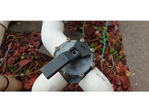 jandy valve lube handle pool pump 3d print model - Mito3D