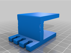 cable manager remix 20mm table 3d print model - Mito3D