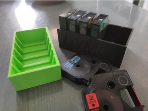 dymo cartridge holder cartridge casing dymo enclosure holder labeller printer