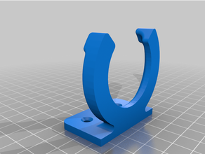 wireless microphone hanger 3d print model - Mito3D