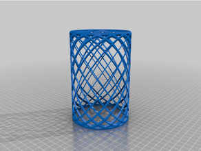 stackable aquarium plant cage 3d print model - Mito3D