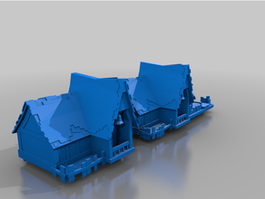 torre terraço plataformas terreno whfb 3d print model - Mito3D