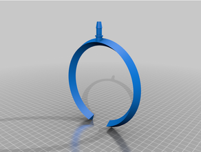 rega anel ampla diâmetro hidroponia plantar 3d print model - Mito3D
