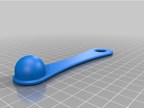 bolero measuring spoon 3g drink customized measure measurement tool cup 3d print model - Mito3D