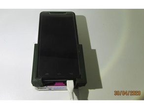 universal handy-halter powerbank halter handyhalterung holder 3d print model - Mito3D