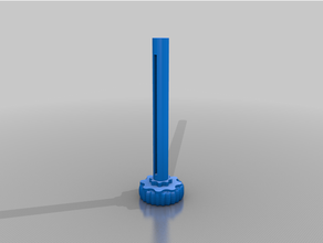 toothpaste tube roller - bigger knob dimensions 3d print model - Mito3D