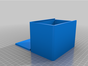 ammo locker parametric box customized 3d print model - Mito3D
