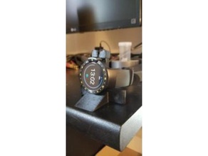 ticwatch cargando muelle 3d print model - Mito3D