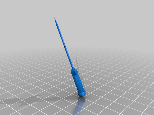 Plünderer Messer tapfer 3D print model - Mito3D