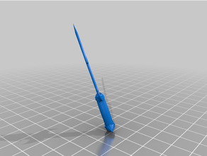 saqueador cuchillo valorante 3d print model - Mito3D