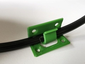 holder tube 6mm irrigation bewaesserung bewaesserungssystem schlauch schlauchhalter schlauchklemme 3d print model - Mito3D