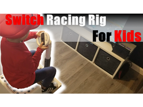 3d printed racing rig nintendo switch mario kart video game 3d print model - Mito3D