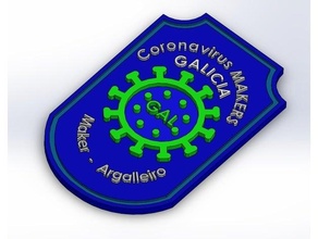 metopa coronavirus creatori galizia produttori covid19 3d print model - Mito3D