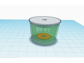 tchibo cafissimo refillable coffee capsule 3d print model - Mito3D