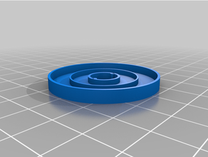 wound wheel tabletop gaming counter 3d print model - Mito3D
