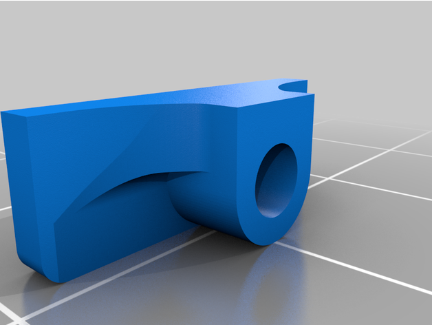 tamiya force manta ray gearbbox brace 3D print model - Mito3D