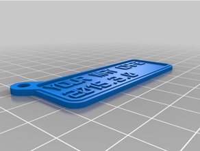personalizzato personalizzatore openscad versione kejy catena 3d print model - Mito3D