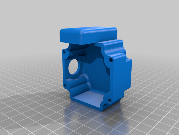 nema23 paso motor cubierta carcasa funda cnc linuxcnc 3D print model - Mito3D
