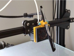 cr-10 hot mount modular mounting attachment cr10 creality ender 3 customized gopro hotend pen plotter 3d print model - Mito3D