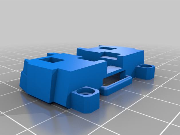 pi-ex frame b-daman 3D print model - Mito3D