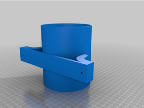 electrical tape holder revised 3d print model - Mito3D