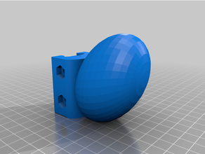 uovo angolato foregrip afg presa ar15 3d print model - Mito3D
