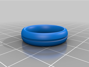 personalizado James anel 3d print model - Mito3D