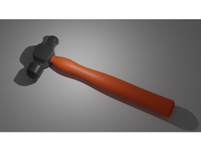 martello attrezzo utensili 3d print model - Mito3D