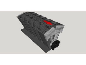 scintilla spina titolare supporto 3d print model - Mito3D